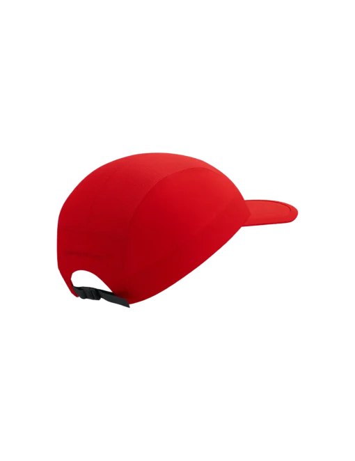 Gorra de Running 5 Panel Light Compressport Unisex Roja - Imagen 2