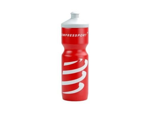 Botella de Ciclismo Grande Compressport Roja