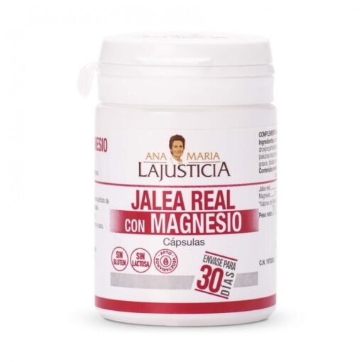 Jalea Real con Magnesio Ana María Lajusticia 60 Cápsulas - Energía y Vitalidad