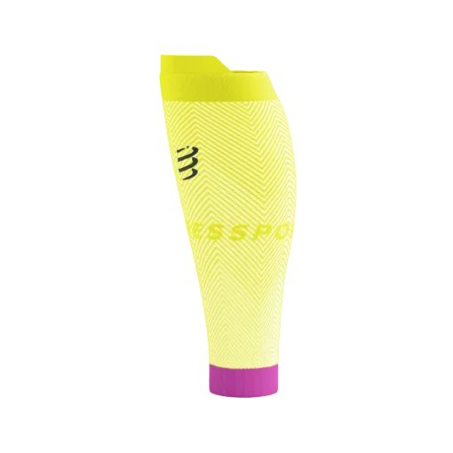 Gemeleras de Running Compressport R2 Oxygen Amarillo - Imagen 3