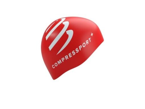 Gorro de Natación Compressport Rojo - Imagen 4