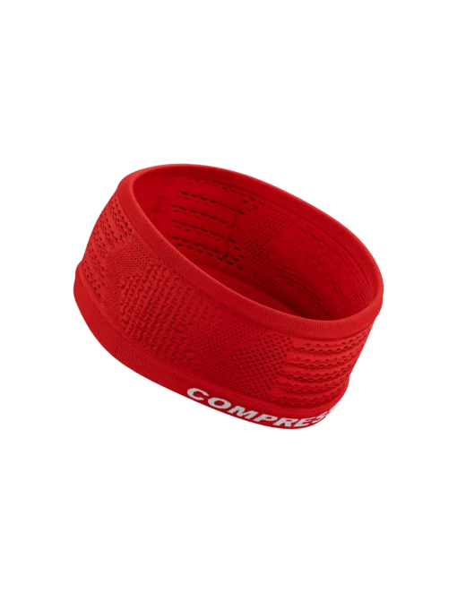 Headband Deportivo On/Off Compressport Unisex Rojo - Imagen 2