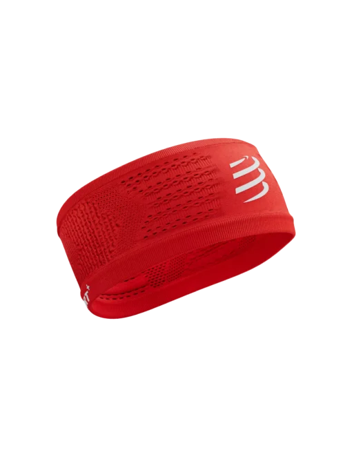 Headband Deportivo On/Off Compressport Unisex Rojo