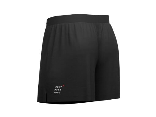 Short de Running - Hombre  - Performance Short Black - Compressport - Imagen 2