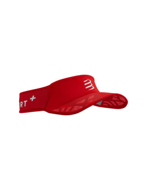 Visera de Running Ultralight Spiderweb Compressport Roja