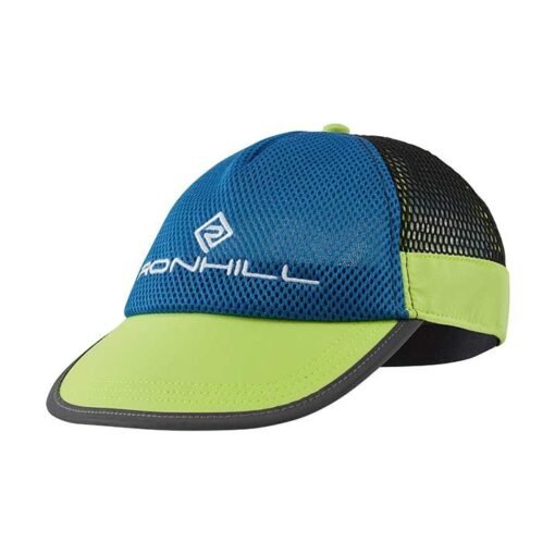 Gorra de Running Tribe Azul/Limón Ronhill