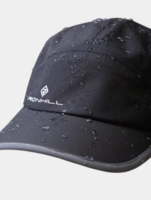 Gorra Impermeable Fortify Cap Ronhill Unisex Negra - Imagen 2