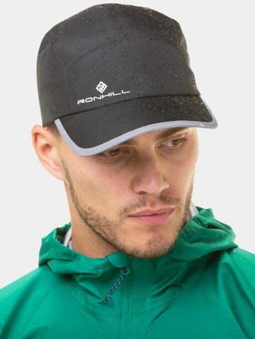 Gorra Impermeable Fortify Cap Ronhill Unisex Negra - Imagen 5