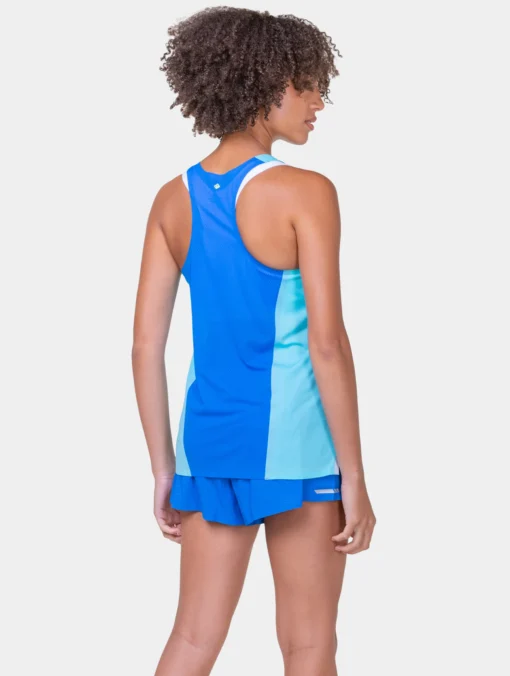 Short de Running Tech Race Ronhill Mujer Azul - Imagen 4